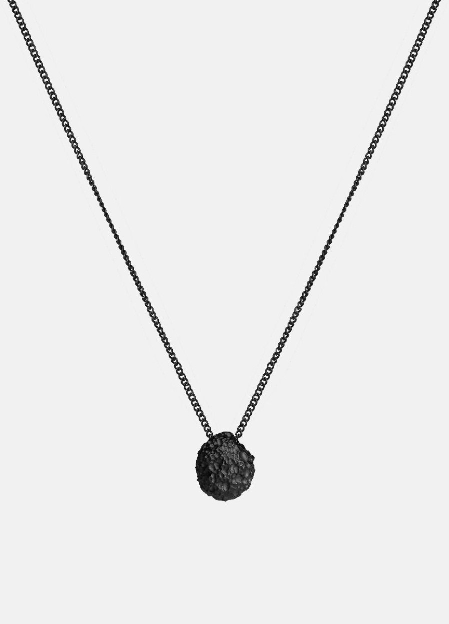 For Henne Skultuna 1607 | Necklace - Opaque Objects - Titanium Black