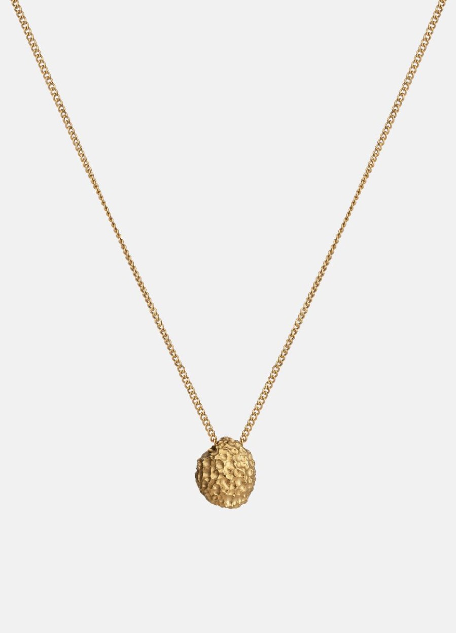 For Henne Skultuna 1607 | Necklace - Opaque Objects - Gold Plated