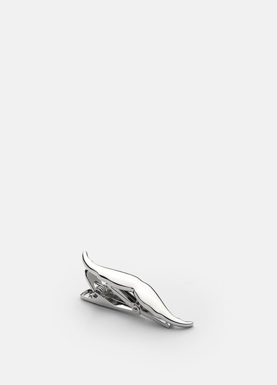 For Honom Skultuna 1607 | Fathersday Series Silver - Moustache Tie Clip