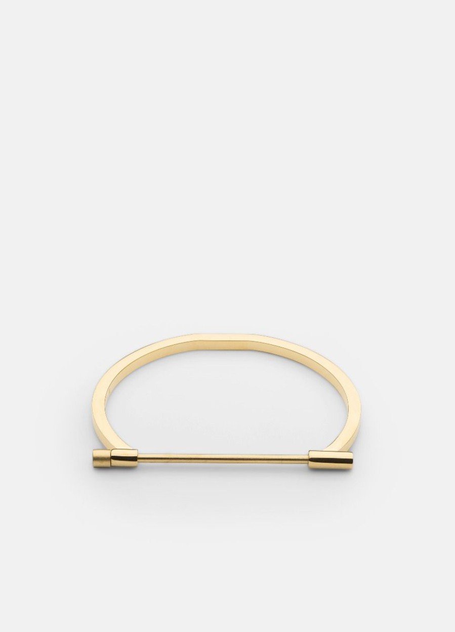 For Henne Skultuna 1607 | Omega Bangle - Gold Plated