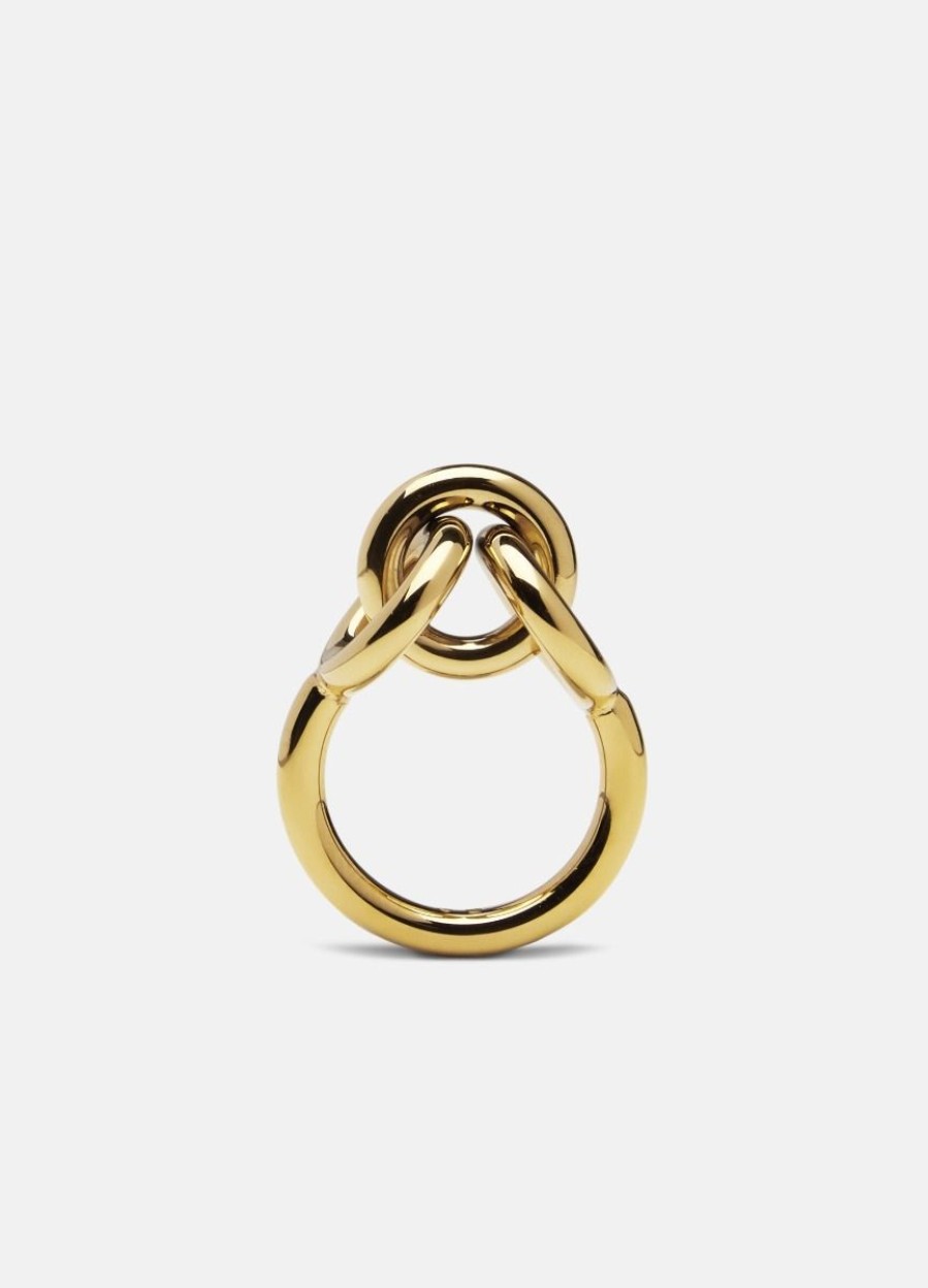 For Henne Skultuna 1607 | Skultuna X Lara Bohinc – Together Ring No.1 - Gold Plated