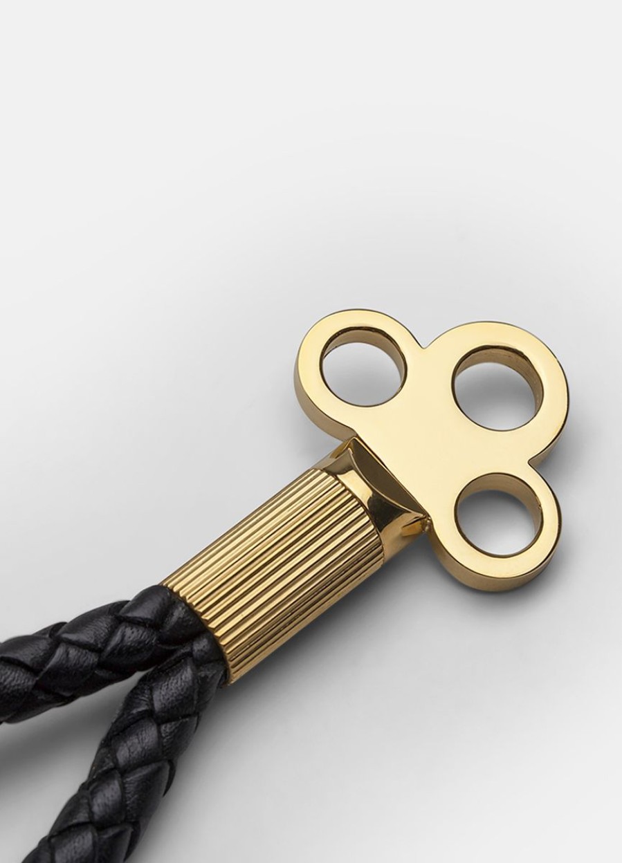 For Honom Skultuna 1607 | Keyholder Gold - Black