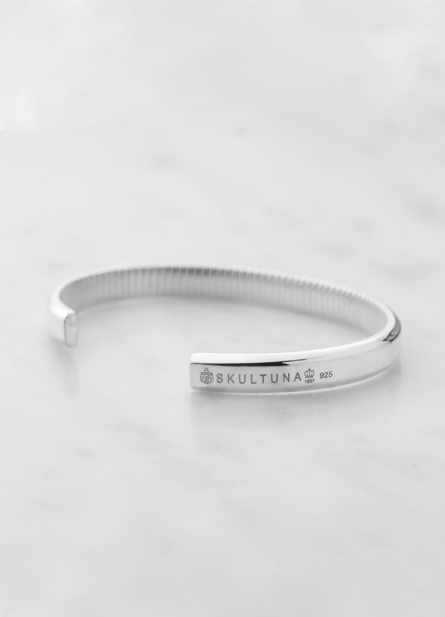 For Henne Skultuna 1607 | Skultuna Icon Cuff - Sterling Silver