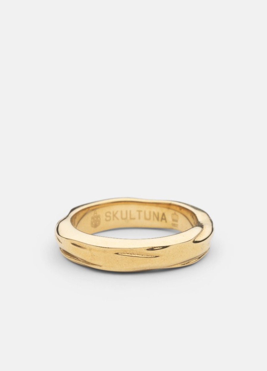 For Honom Skultuna 1607 | Ring - Opaque Objects - Gold Plated