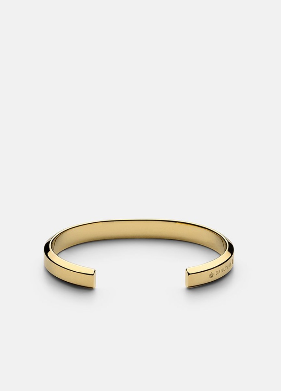 For Honom Skultuna 1607 | Skultuna Icon Cuff - Gold Plated