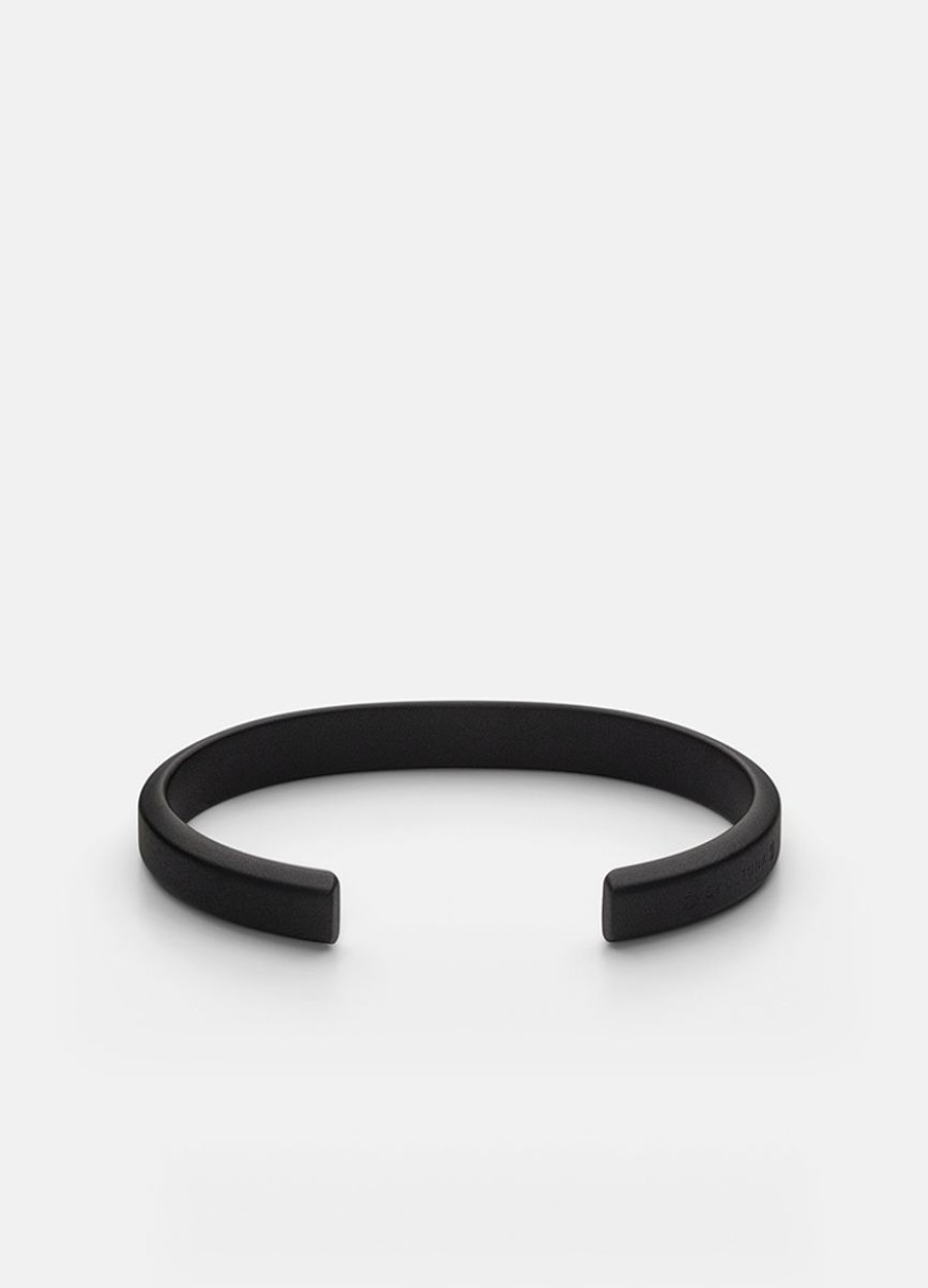 For Honom Skultuna 1607 | Skultuna Icon Cuff - Titanium Black