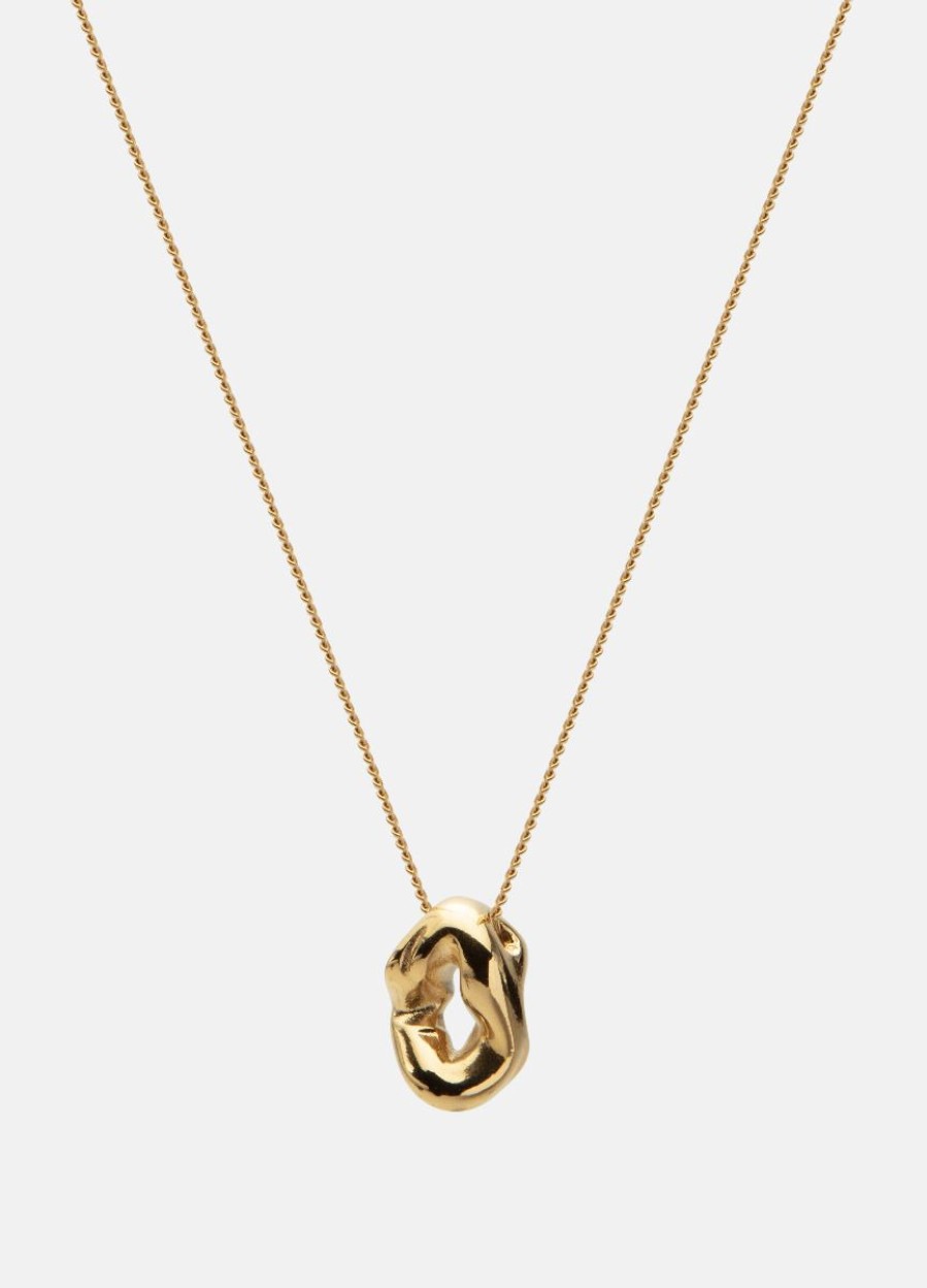 For Henne Skultuna 1607 | Chunky Petit Necklace - Gold Plated