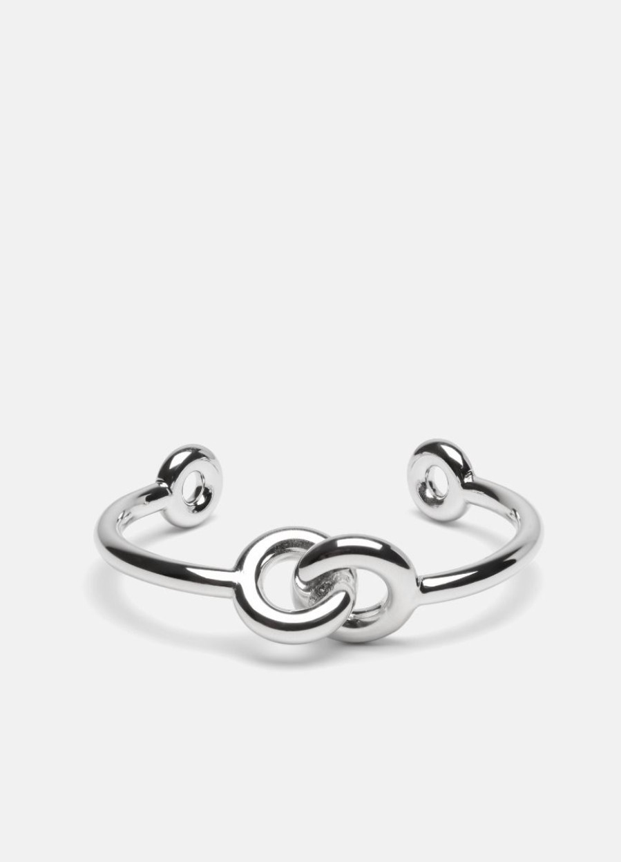 For Henne Skultuna 1607 | Skultuna X Lara Bohinc – Together Cuff - Silver Plated