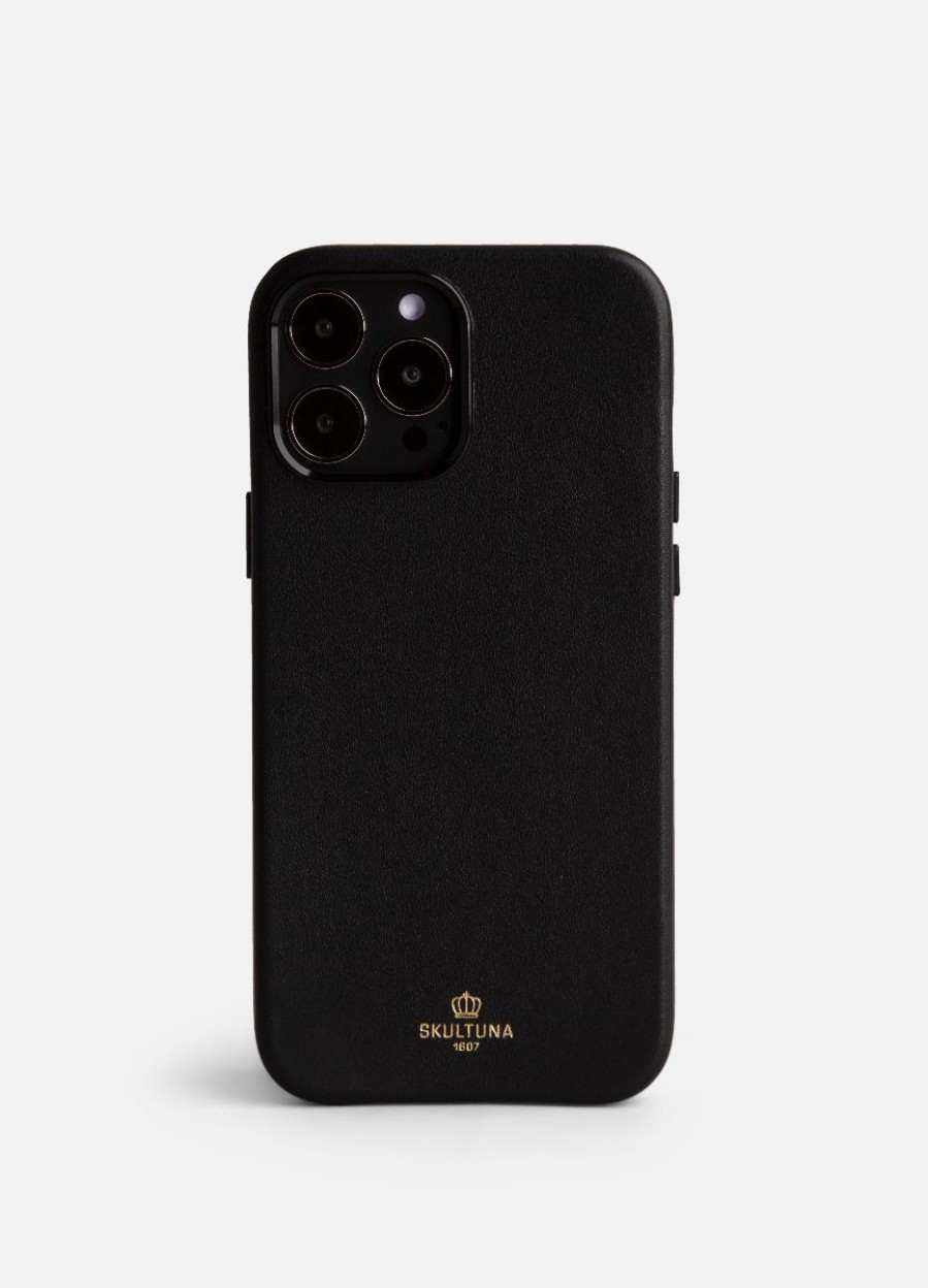 For Honom Skultuna 1607 | Skultuna X The Case Factory – Iphone Leather Case – Black