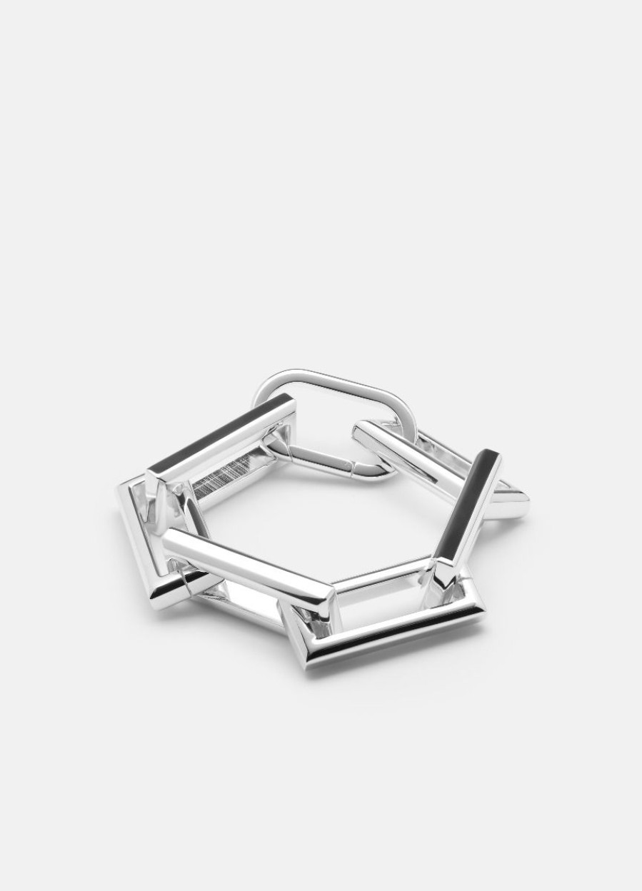 For Henne Skultuna 1607 | Skultuna Relier Bracelet - Silver Plated