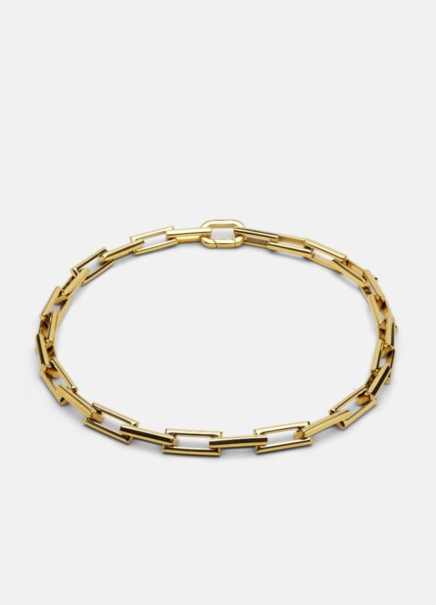 For Henne Skultuna 1607 | Relier Petit Necklace - Gold Plated