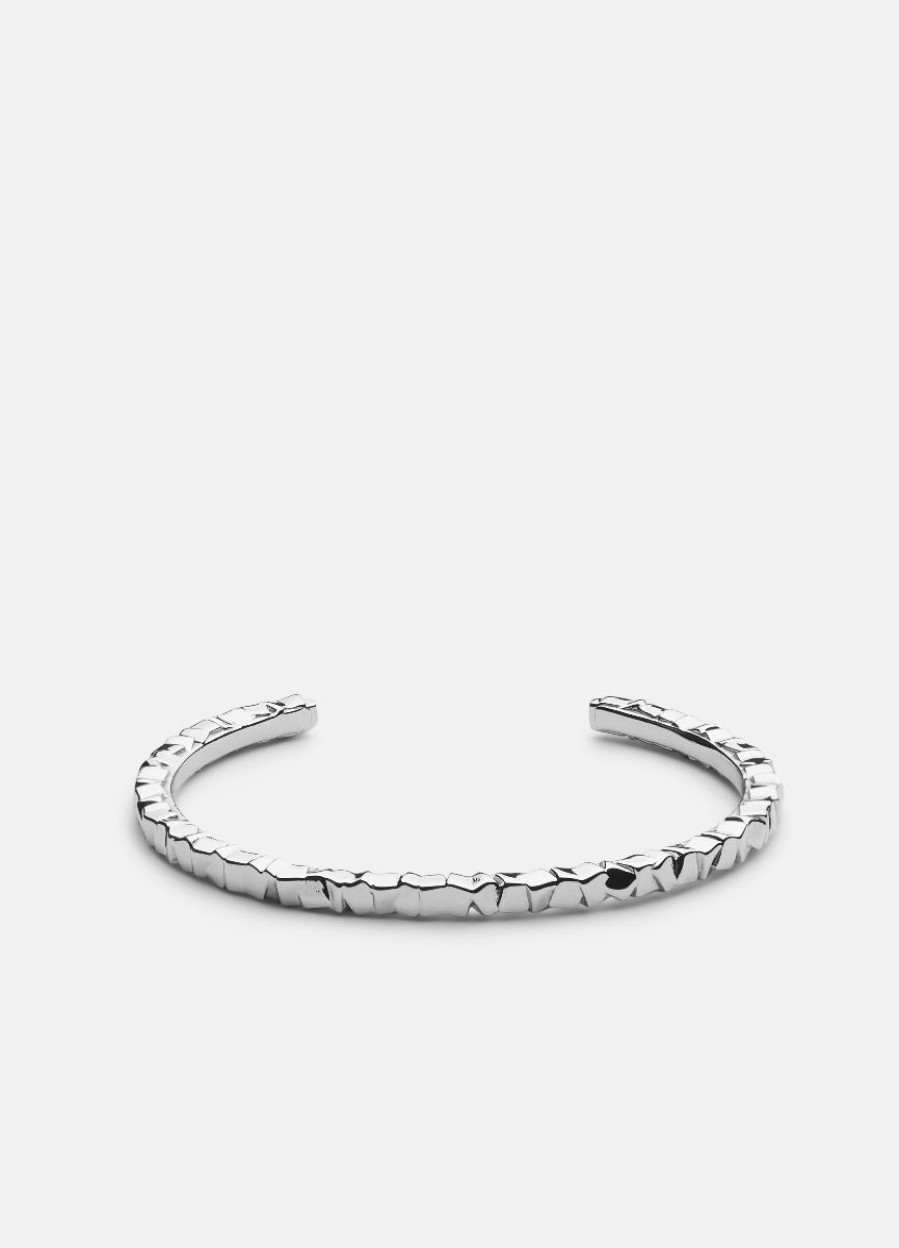 For Honom Skultuna 1607 | Morph Cuff Thin - Silver Plated