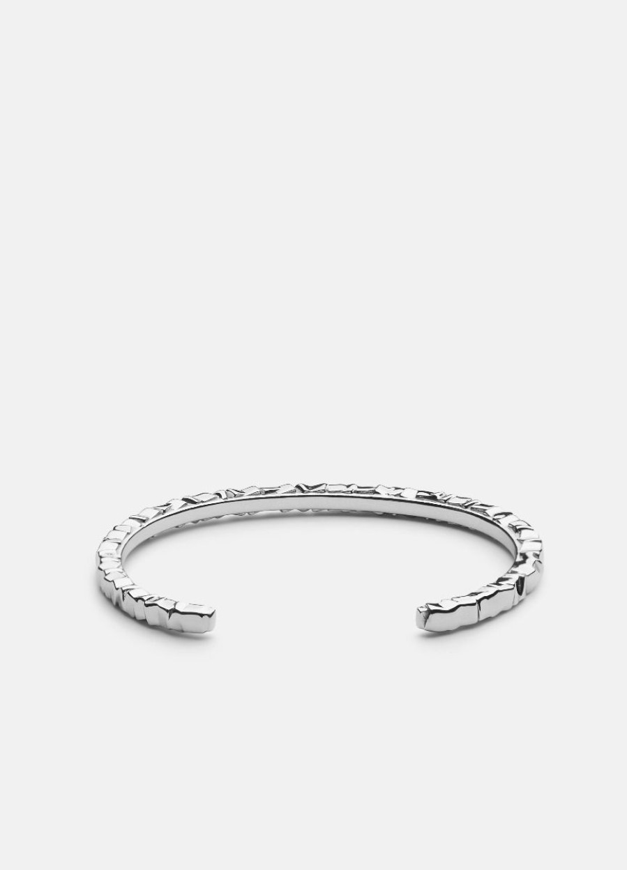 For Honom Skultuna 1607 | Morph Cuff Thin - Silver Plated