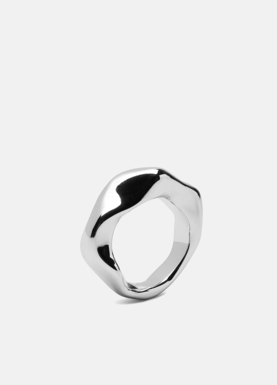 For Henne Skultuna 1607 | Chunky Petit Ring - Silver Plated