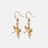 For Henne Skultuna 1607 | Angel Earring – Gold Plated