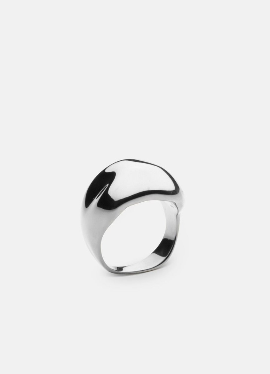 For Henne Skultuna 1607 | Chunky Ring - Silver Plated