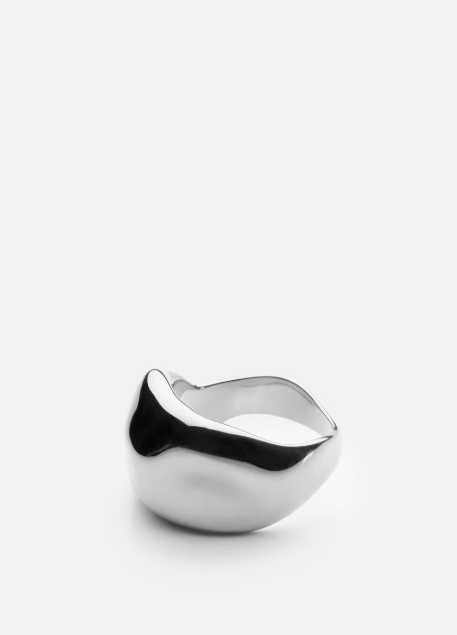 For Henne Skultuna 1607 | Chunky Ring - Silver Plated