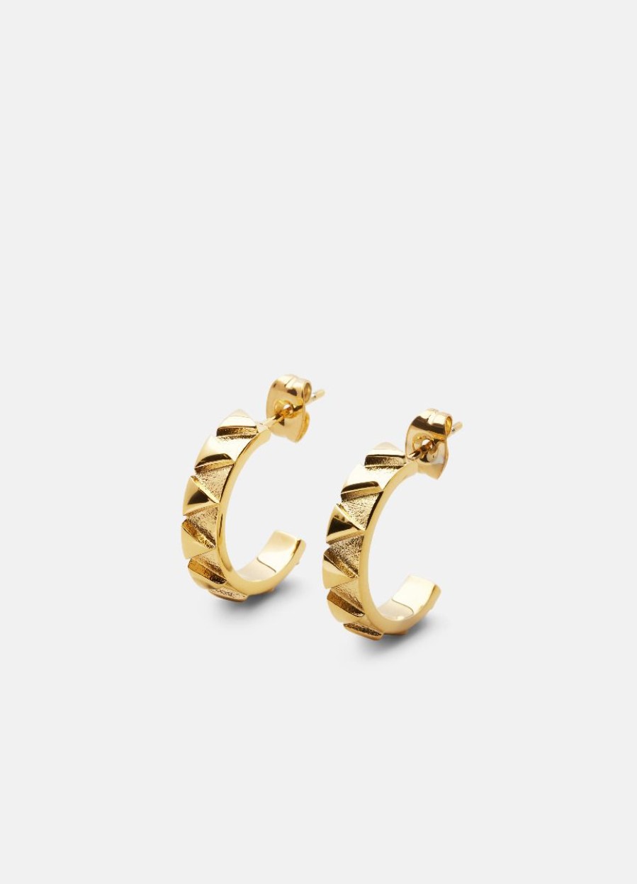 For Henne Skultuna 1607 | Gtg Earring - Gold Plated