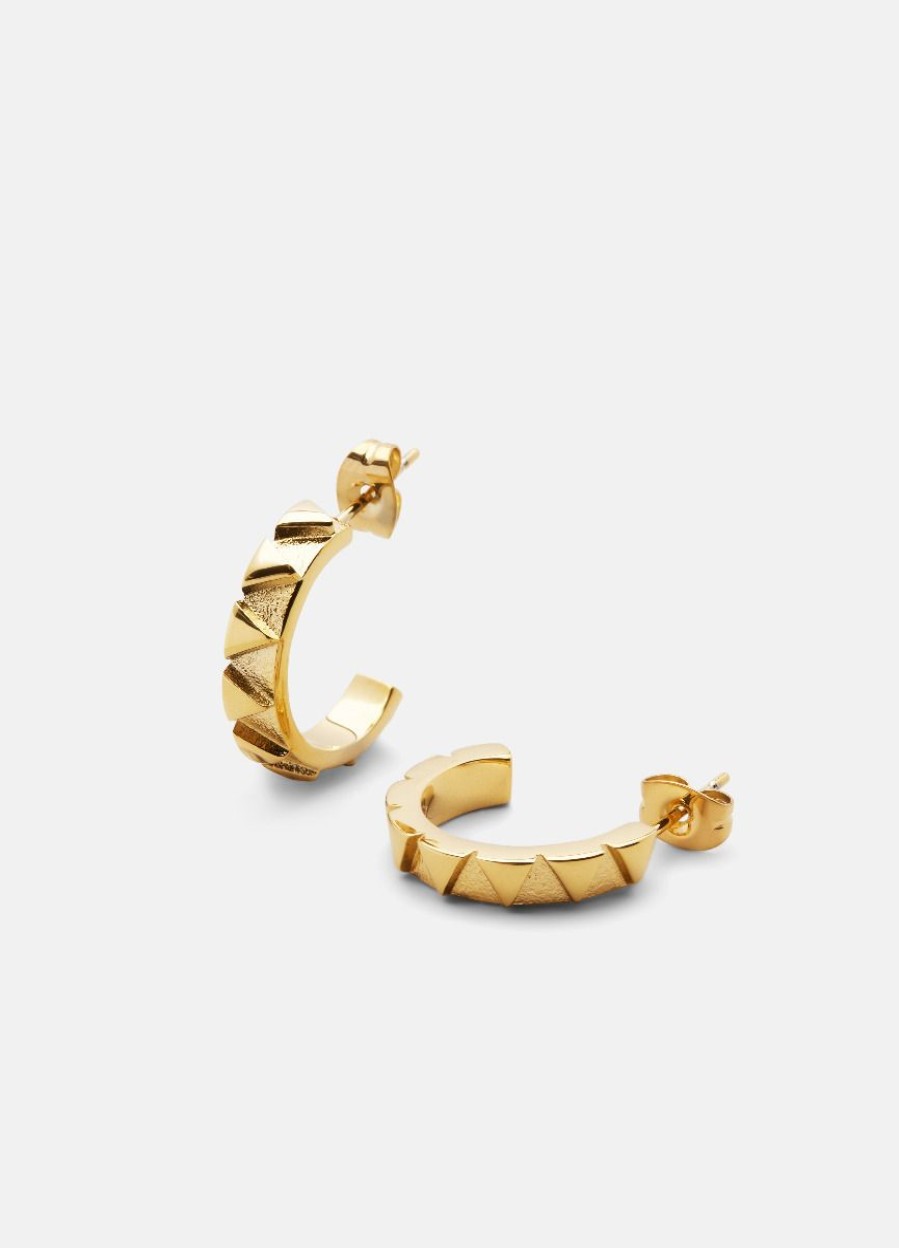 For Henne Skultuna 1607 | Gtg Earring - Gold Plated