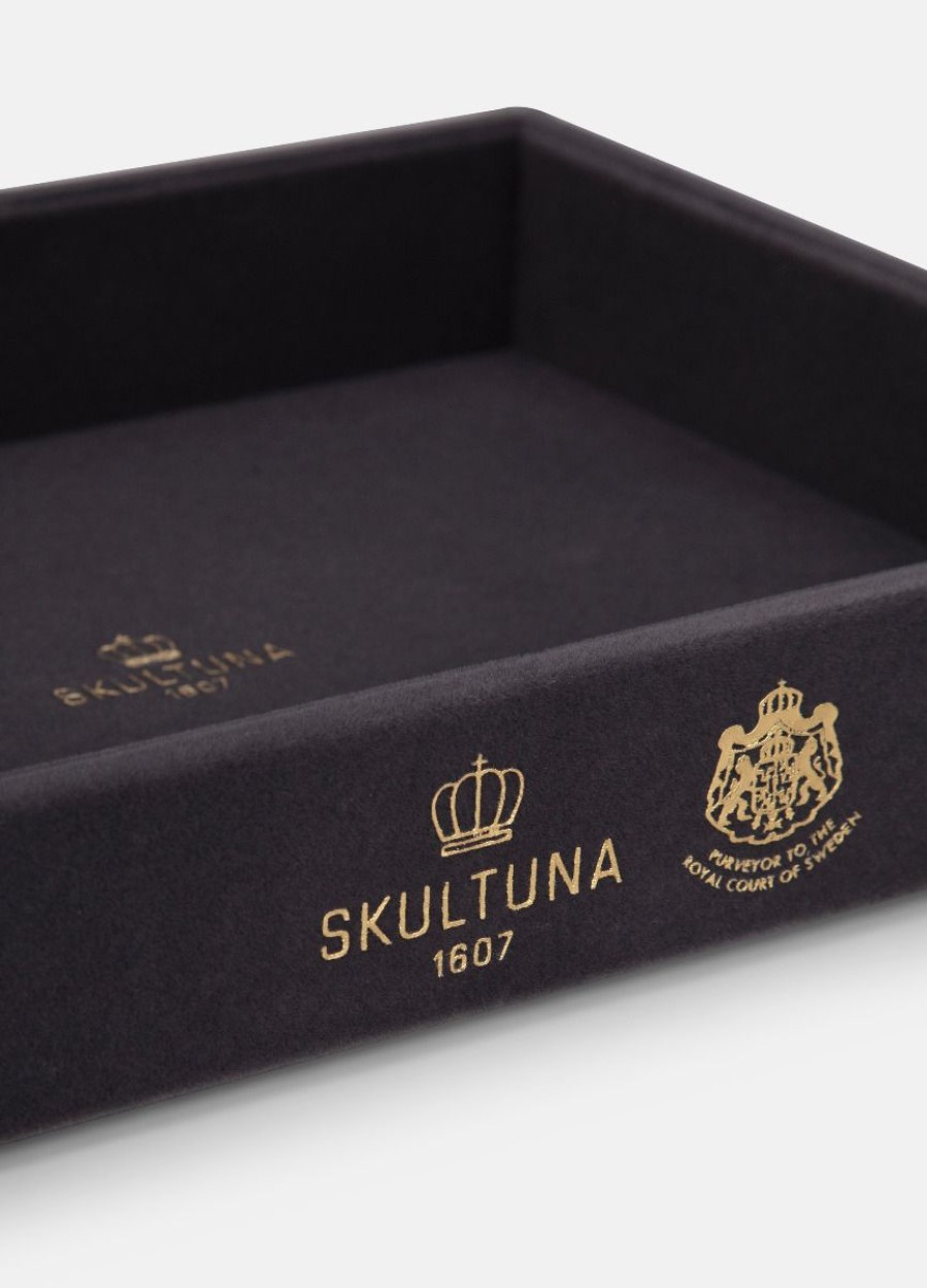 Heminredning Skultuna 1607 | Velvet Tray For 12 Cufflinks