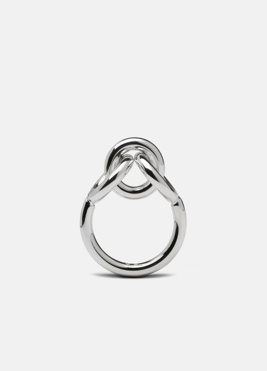 For Henne Skultuna 1607 | Skultuna X Lara Bohinc – Together Ring No.1 - Silver Plated