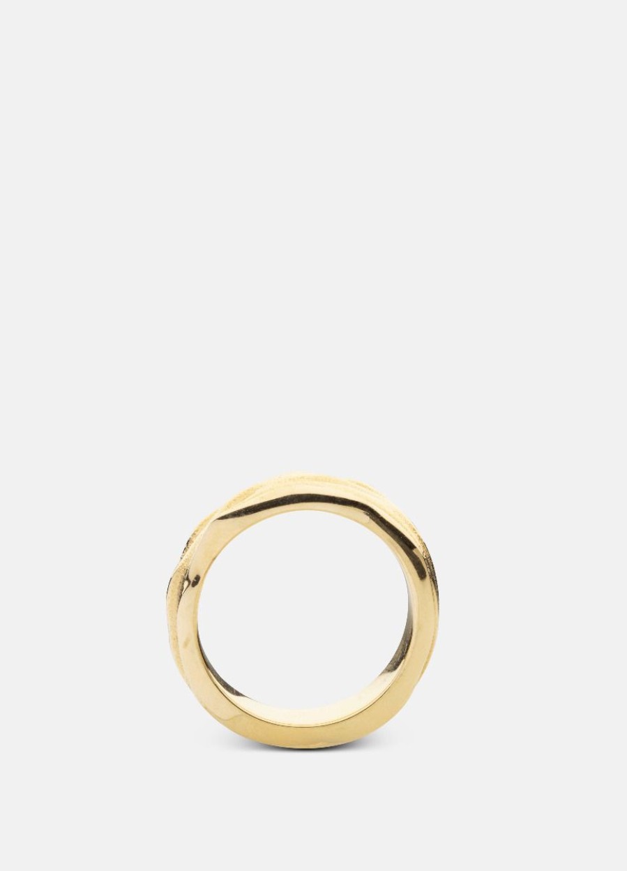 For Honom Skultuna 1607 | Ring Thick - Opaque Objects - Gold Plated