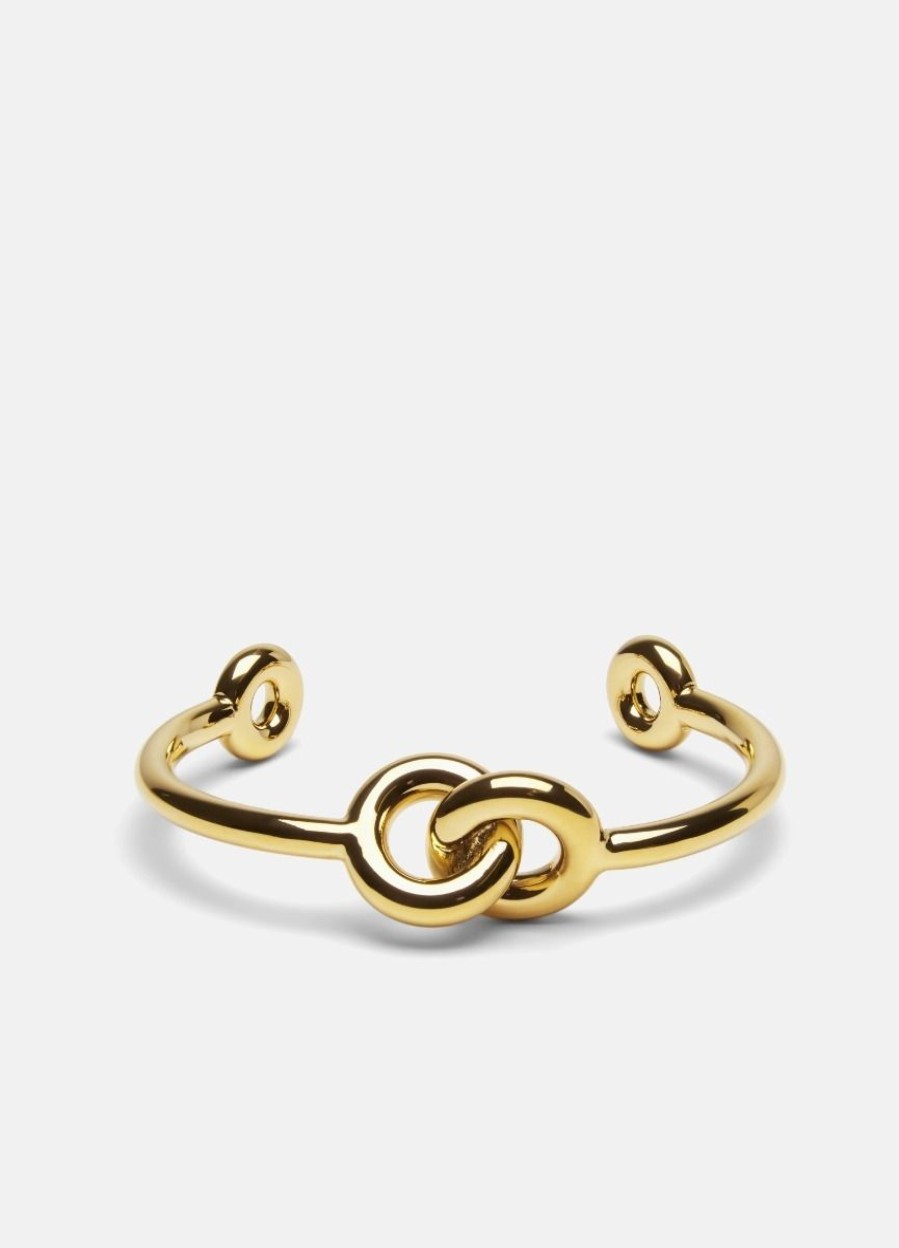 For Henne Skultuna 1607 | Skultuna X Lara Bohinc – Together Cuff - Gold Plated