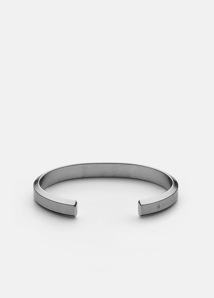 For Honom Skultuna 1607 | Skultuna Icon Cuff - Matte Steel