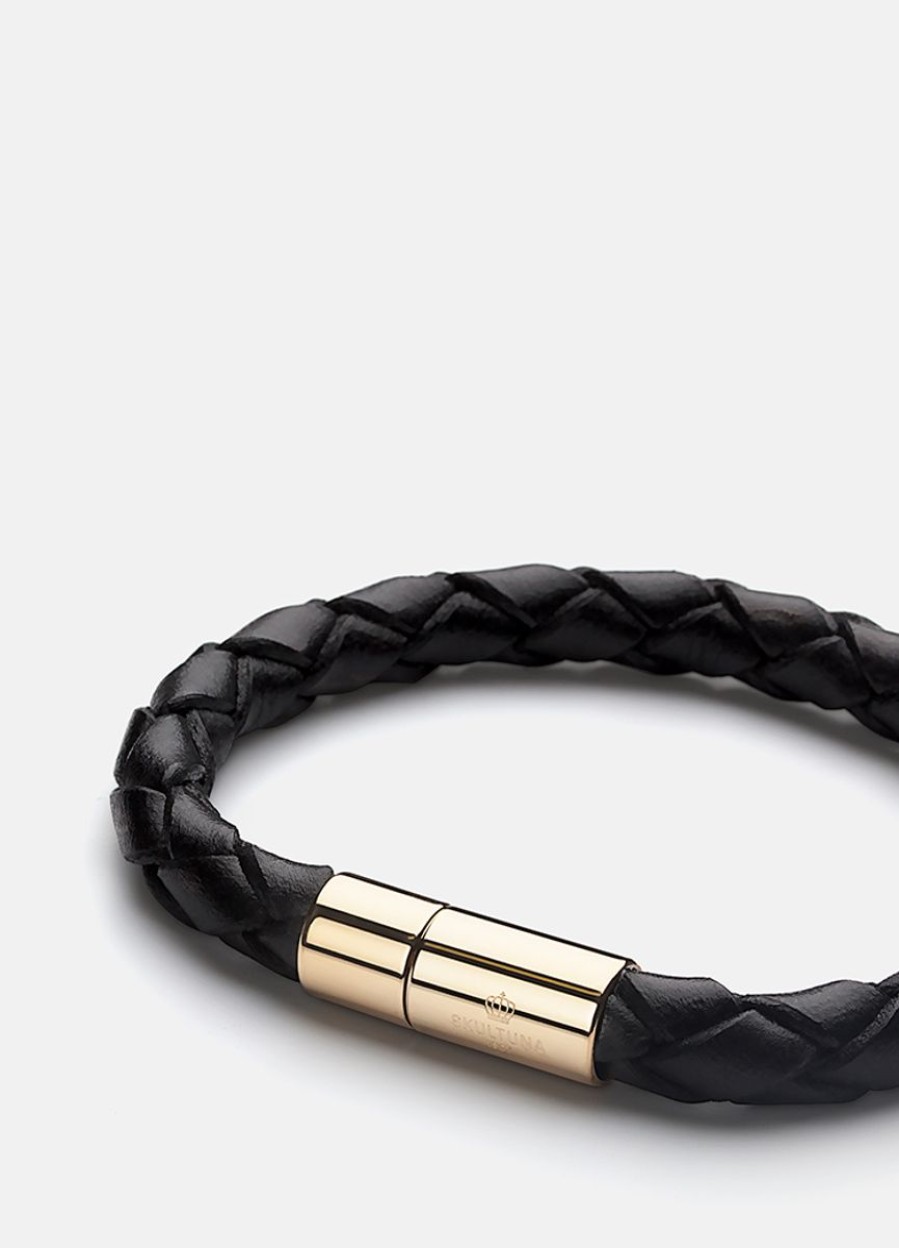 For Honom Skultuna 1607 | Signature Massive Bracelet - Black